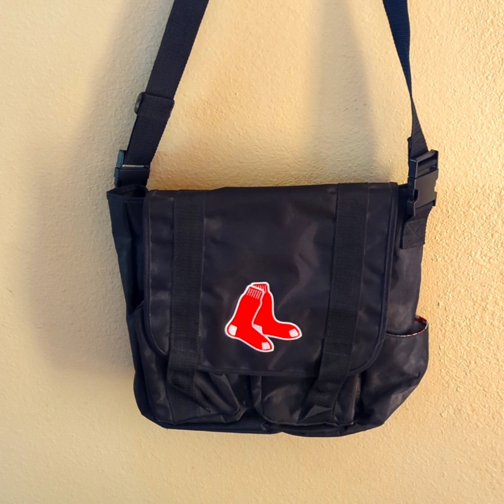 Red Sox diaper bag